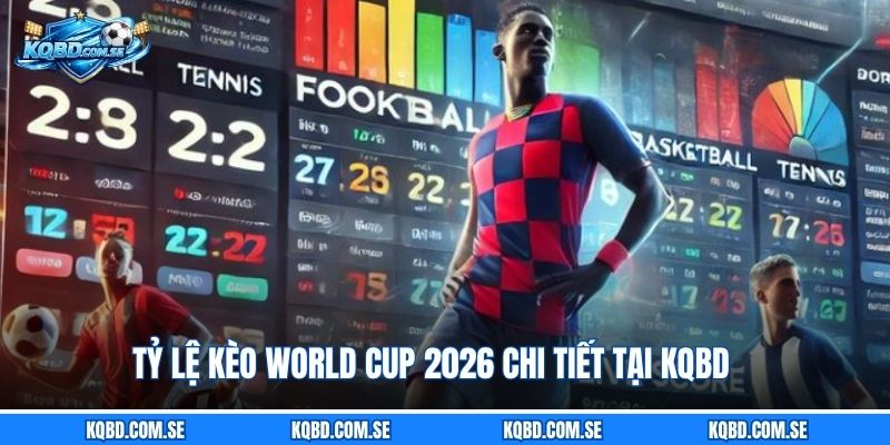 Tỷ lệ kèo World Cup 2026 chi tiết tại KQBD
